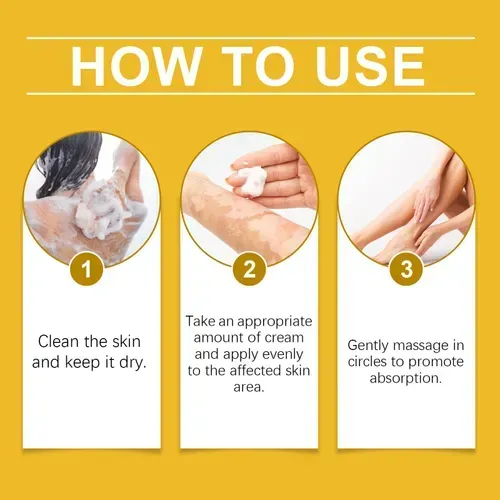 Don't miss out on today's exclusive offer! Get bottles of Bee Venom Vitiligo Soothing Repair Cream at once. The core ingredients of bee venom deeply nourish the skin base, promote cell regeneration and enhance self-repairing ability. It gently acts on the affected areas, gradually blurring the edges of the spots and making the skin complexion even, with no side effects and providing peace of mind.it's a must-have for skin care.