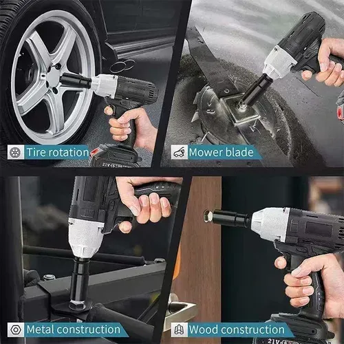 In industrial construction and automotive repair, a reliable wrench is never just about tightening screws. It must withstand the tightening strength of railway tracks, the heavy loads of car tires, and deliver powerful torque anytime, anywhere. This heavy-duty lithium-ion battery wrench can fulfill this mission, whether it's the high-intensity work of laying railway tracks or the emergency repairs in automotive maintenance.