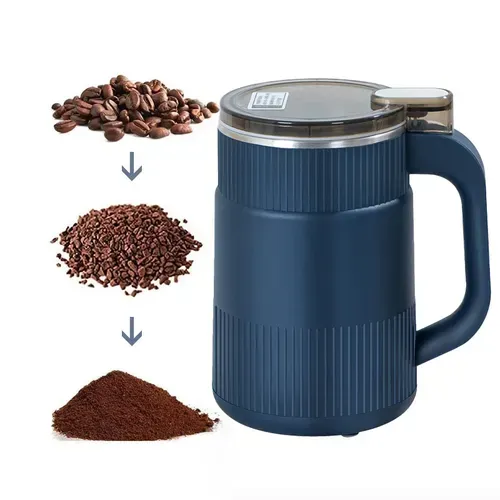 Grain Mill, Small Household Grinder, High-Power Crusher, Wall-Breaking Machine, Suitable for Kitchen Use, Essential for Home Cooking, Christmas Gift Giving, Best for Christmas