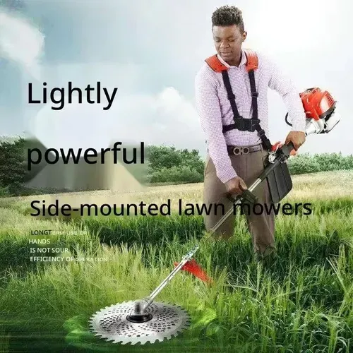 Lithium battery-powered lawn mower, featuring German technology with a quiet design. It is driven by lithium battery and is cordless, free from constraints. The body is lightweight and easy to operate. It is equipped with multiple blades to adapt to various scenarios such as weeding and cutting shrubs. It charges quickly and is easy to maintain. It is an efficient and lightweight wonder for household gardening, farms, and property lawn care.