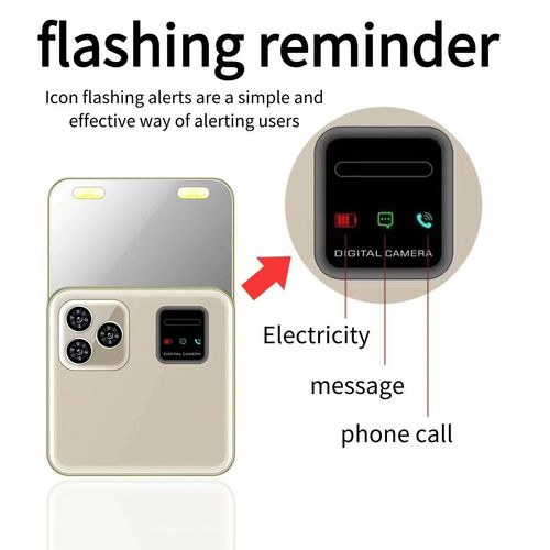 (🎅Christmas Special Price)i19 Pro Rotate Phone 2.4 Inch Screen Plating Bezel MTK Motherboard GSM2G Network