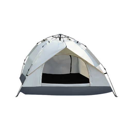 Best Selling Outdoor Fully Automatic 3-4 Tent Oxford Fabric Black Coated Automatic Tent Adult Children Camping Tent👩‍👩‍👧‍👦
