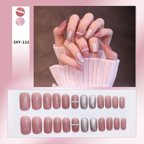 🔥Mysterious Cat Eye Nail Patch with Jelly Gum(24PCS)
