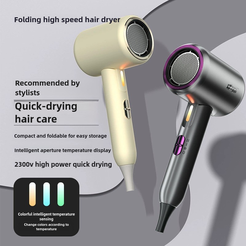 2400W High Speed Hair Dryer Adjustable Portable Negative Ion Blower Electric Ionic Salon Household Hair Dryer