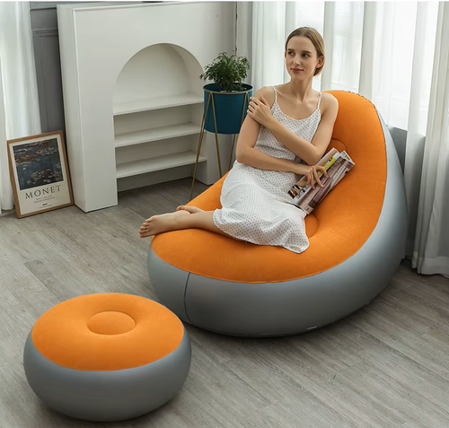 Tow - in - One Inflatable Sofa – Luxury Comfort, Anywhere You Want