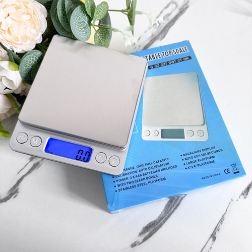 Electronic scale 0.01g precision household kitchen scale 0.1g weighing tea food scale