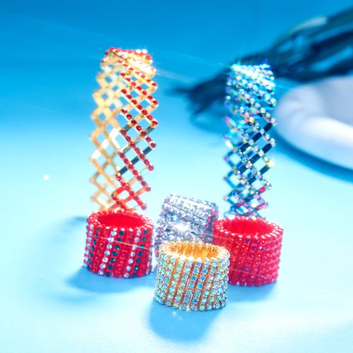 New shrink ring, a two wear, new creative magic stretch ring, deformable copper bracelet