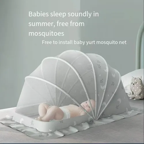 Portable Foldable Children's Mosquito Net - Full Coverage