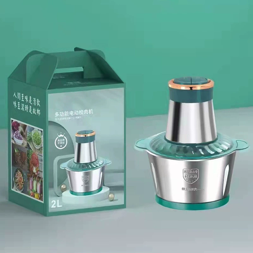 Multifunctional household stainless steel meat grinder large capacity cooking machine electric auxiliary food machine filling machine