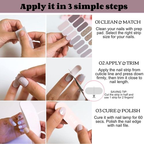 (🎅Christmas Special Price)🔥Last day to get over 50% off🔥New 16 Finger Ultra Thin No Trace Full Stickers 3D Nail Art Stickers. Nail art stickers + frosted patches (shoot 1 send 4 colors)💖