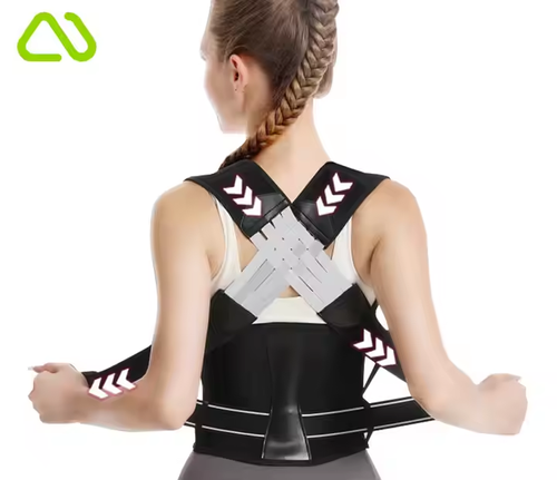 🎁Special Offer Items 80% Off🎁Adult men and women adult orthodontic belt open shoulder anti-hunchback corrector back orthopedic belt lumbar protection Netflix explosive models