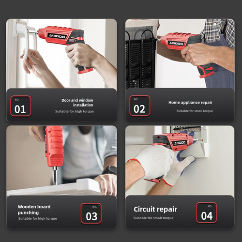 Electric screwdriver rechargeable mini electric drill driver automatic screwdriver gods