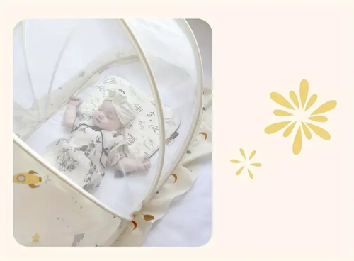 Portable Foldable Children's Mosquito Net - Full Coverage