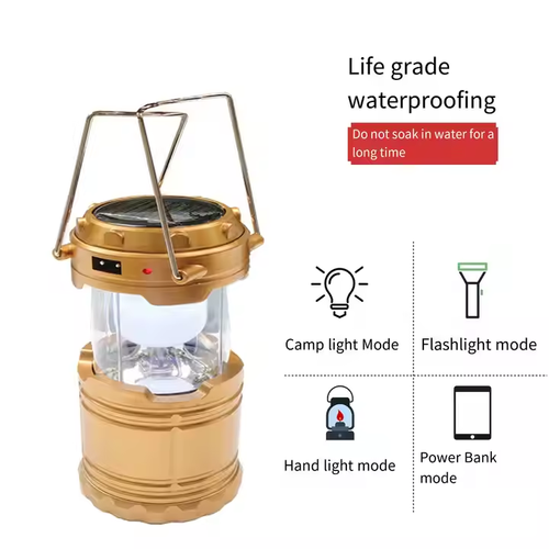 🎁Special Offer Items 80% Off🎁Netflix explosion models multi-functional simple solar charging super bright light-emitting diode portable camping light