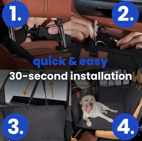 Load-bearing and extended car seat cover and pet mat