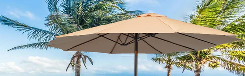 CROWN SHADES 10x10 Canopy Tent, Pop Up Beach Tent for Outdoor Shades with Wheeled Bag, 8 Stakes, 4 Ropes