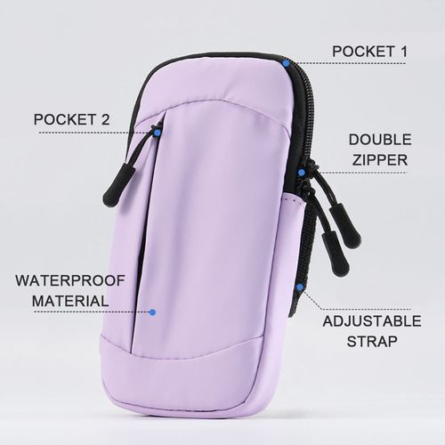 Sports Fitness Waterproof Wrist Bag for Running, Traveling, Fitness and Cycling!