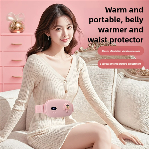 Aunt Goddess Warmer Waistband Relieve Cold Pain Heating Waist Protector Charging Hot Massage Vibrating Waistband. Valentine's Day Mother's Day Birthday Anniversary Gift