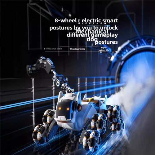 Taoduodu intelligent remote control robot dog 2024 new electric machine machine dog stunt remote control children's toys