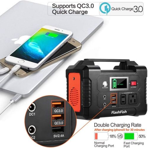 200W Portable Power Station with Display