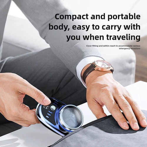 Net red explosion models small steel cannon travel razor men's electric small rechargeable razor shaver razor USB charging