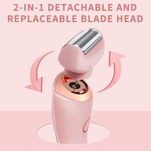 Epilator ladies double head shaver private hair trimmer electric shaver ladies hair removal instrument