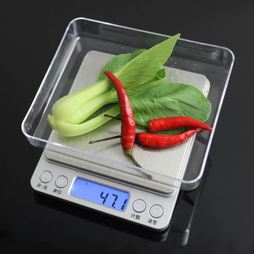 Electronic scale 0.01g precision household kitchen scale 0.1g weighing tea food scale
