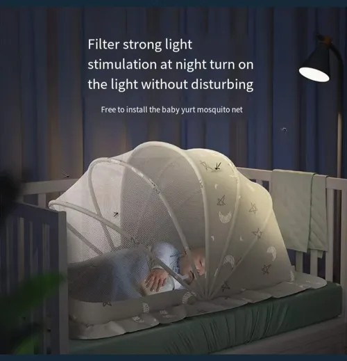 Portable Foldable Children's Mosquito Net - Full Coverage