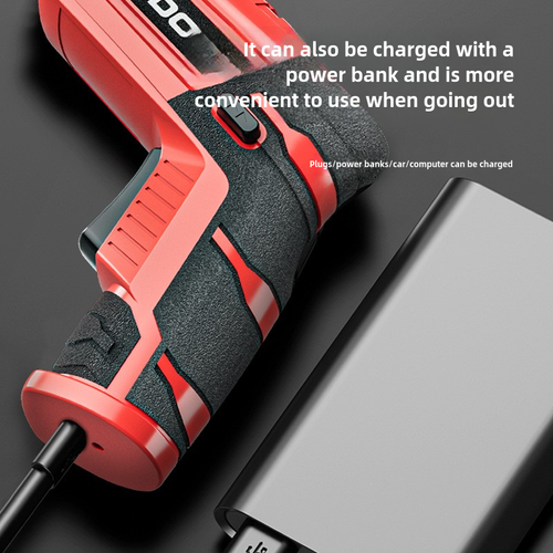 Electric screwdriver rechargeable mini electric drill driver automatic screwdriver gods