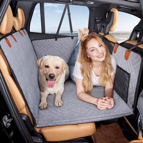 Load-bearing and extended car seat cover and pet mat