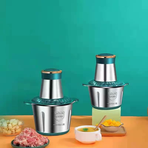 Multifunctional household stainless steel meat grinder large capacity cooking machine electric auxiliary food machine filling machine
