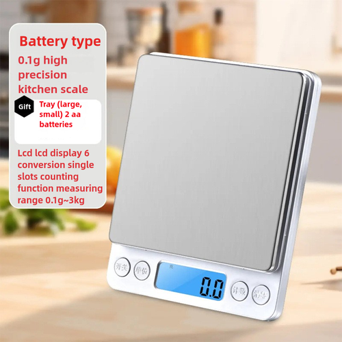 Electronic scale 0.01g precision household kitchen scale 0.1g weighing tea food scale