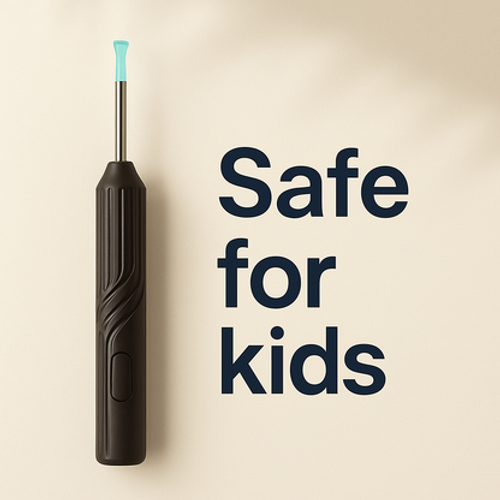 Smart visual earwax cleaner