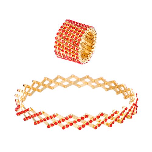 New shrink ring, a two wear, new creative magic stretch ring, deformable copper bracelet