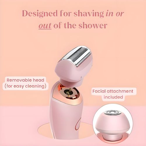 Epilator ladies double head shaver private hair trimmer electric shaver ladies hair removal instrument