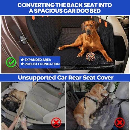 Load-bearing and extended car seat cover and pet mat