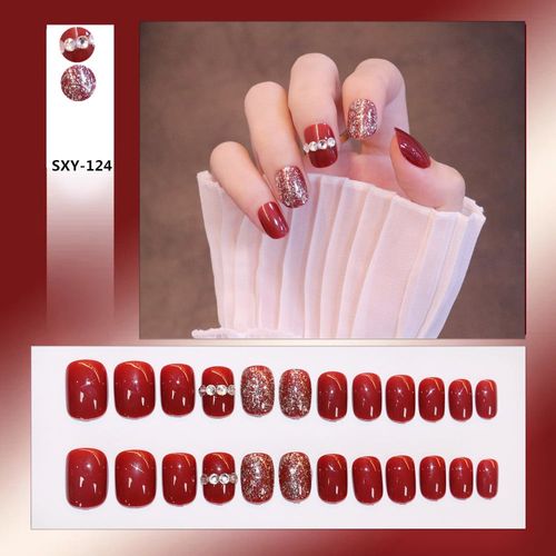 🔥Mysterious Cat Eye Nail Patch with Jelly Gum(24PCS)