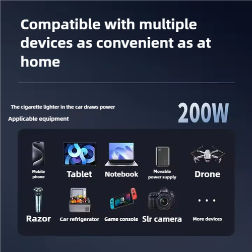 🎁Special Offer Items 80% Off🎁Car inverter 12V24V to 220V power converter multi-function car socket charger cell phone fast charging