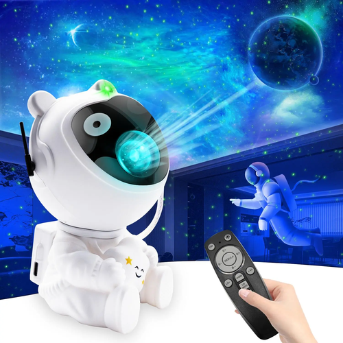 Astronaut Galaxy Projector with Timer and Remote Control