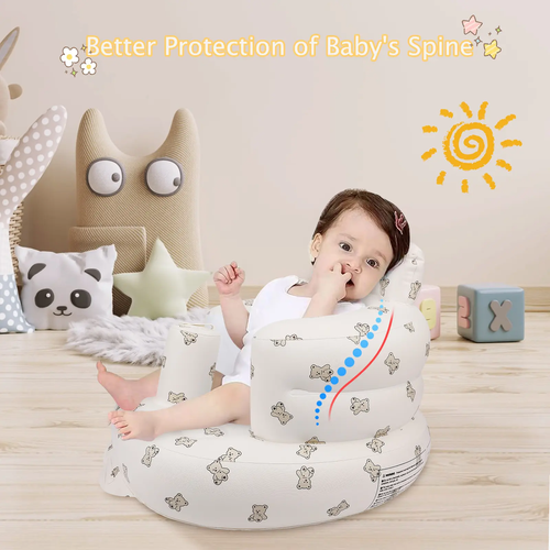 Inflatable baby seat