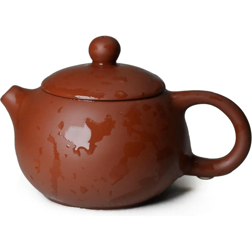 Earthenware teapot with gift set-4 cups plus tea stove