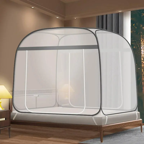 Mongolian yurt mosquito net (no installation required)
