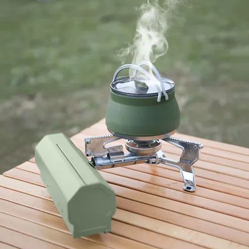 Foldable Cassette Stove Outdoor Camping Stove for Camping, Picnic,BBQ (NOT include Gas)