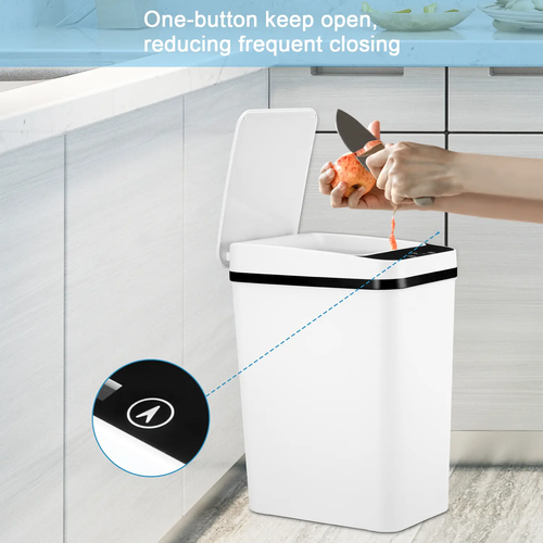 Automatic sensor trash can, rechargeable, ultra-long battery life