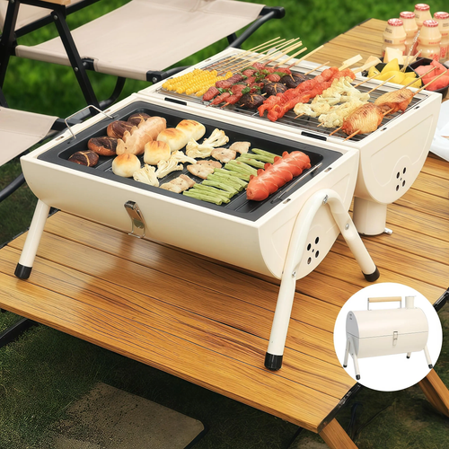 2026 New Outdoor Double-Sided BBQ Grill