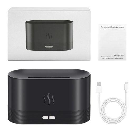 Silent LED Flame Aroma Diffuser - USB Humidifier