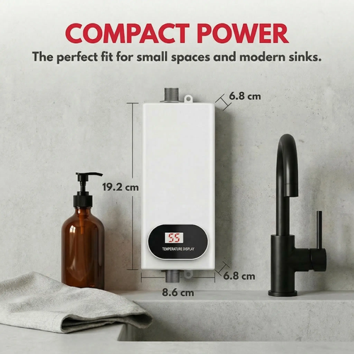 Electric Instant Water Heater and Shower Set  Instant Hot Water