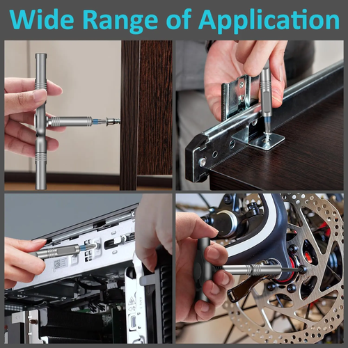 Multi-functional ratchet screwdriver set