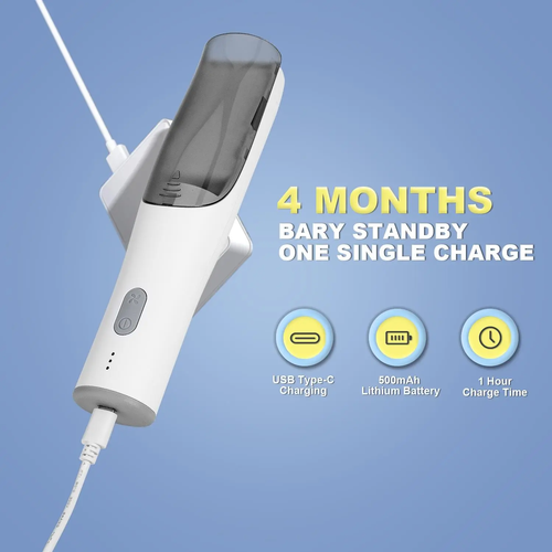 1 set of electric baby hair clippers