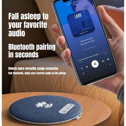 Pillow-shaped Bluetooth speaker